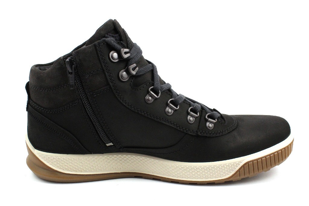 ECCO Schnür-Stiefeletten schwarz