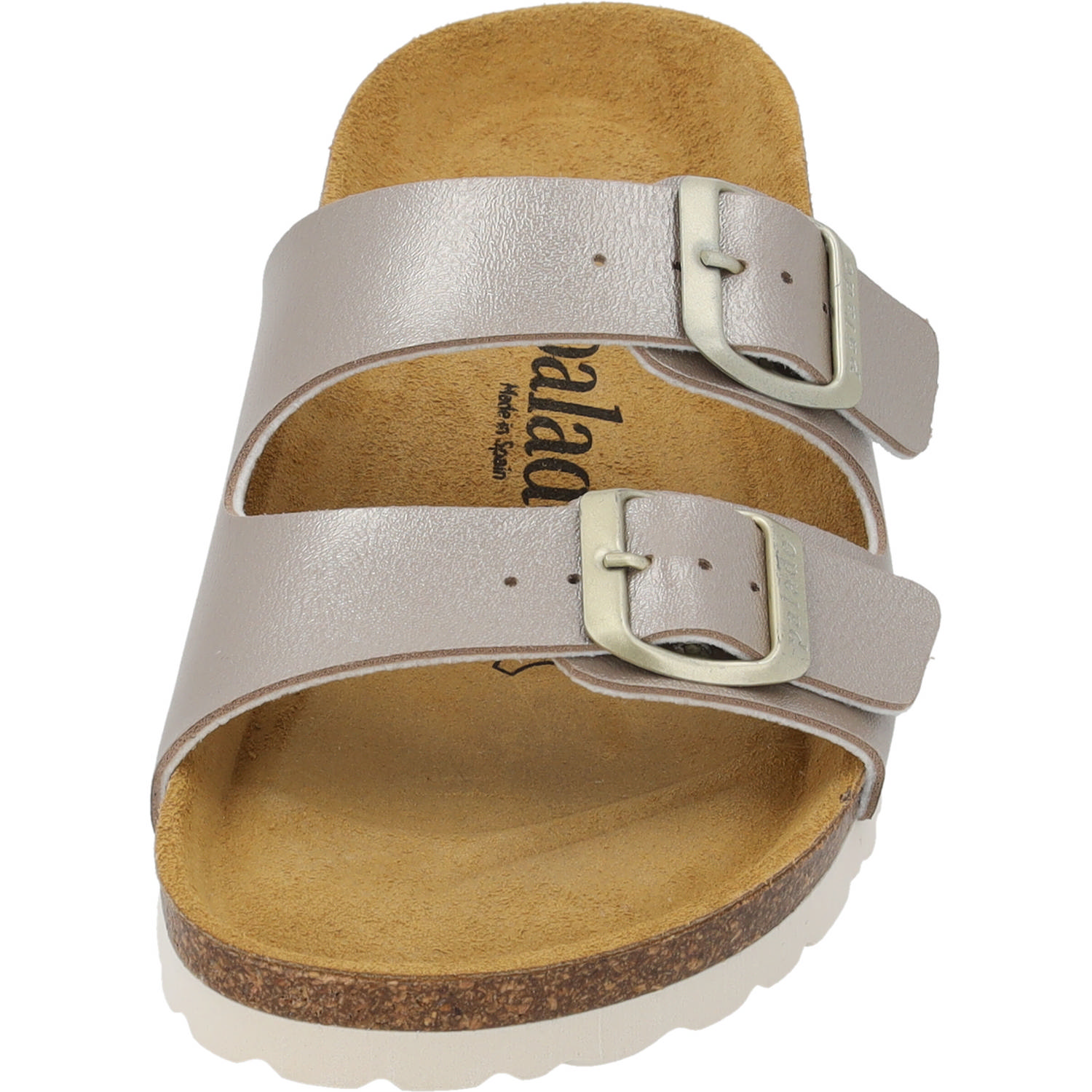 Palado Milos Metallic, Pantoletten, Damen, Beige
