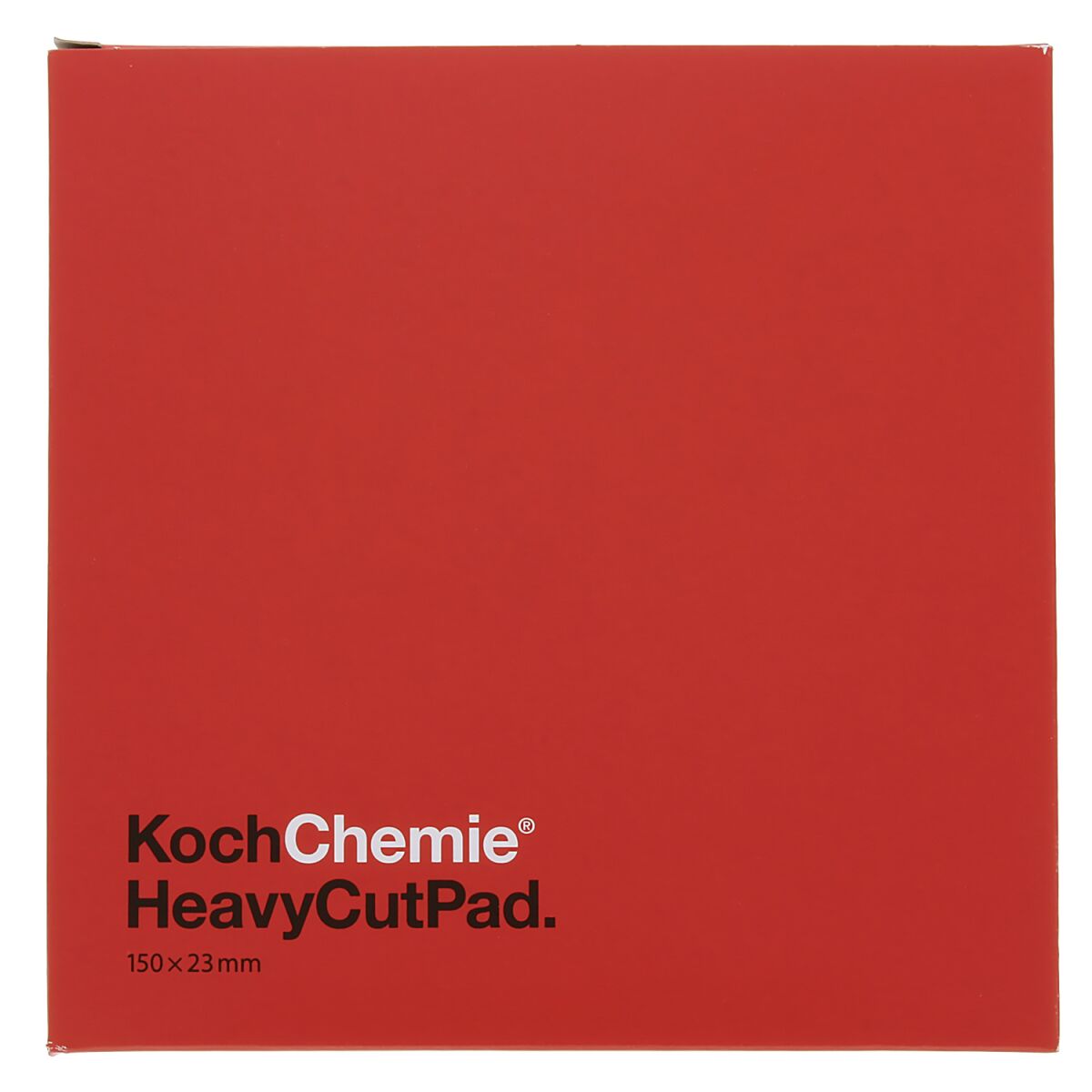 Koch Chemie Heavy Cut Pad Polierschwamm Ø150-165mm rot