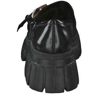 La Strada Chunky Loafer in schwarz