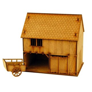 Cart Shed & Cart (28 mm)