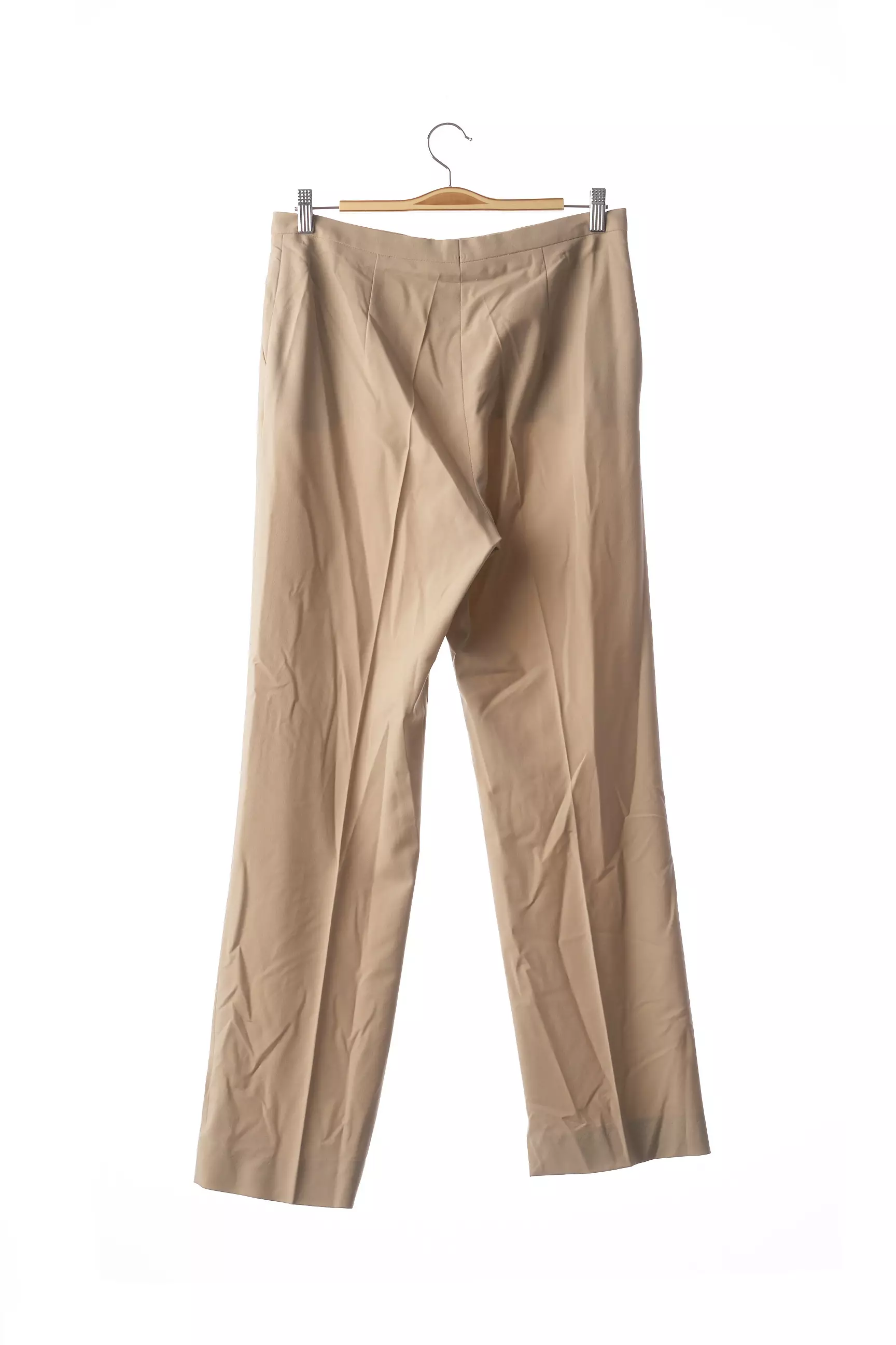 Escada Pantalons Droits Femme couleur beige