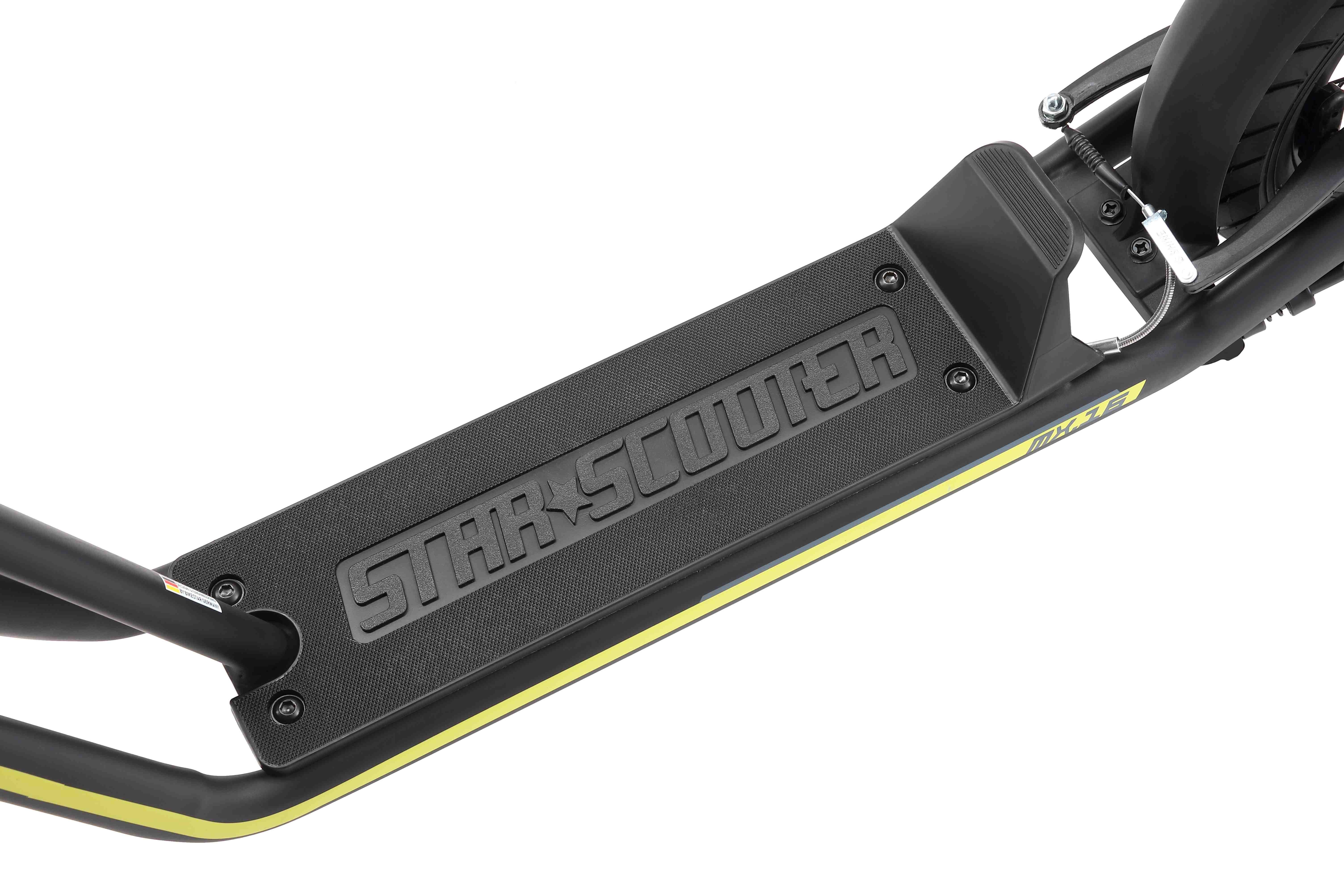 Star-Scooter Cityroller 16 Zoll, Leichtgängige Lenkung; 16 Zoll Rad vorne; 12 Zoll Rad hinten;
