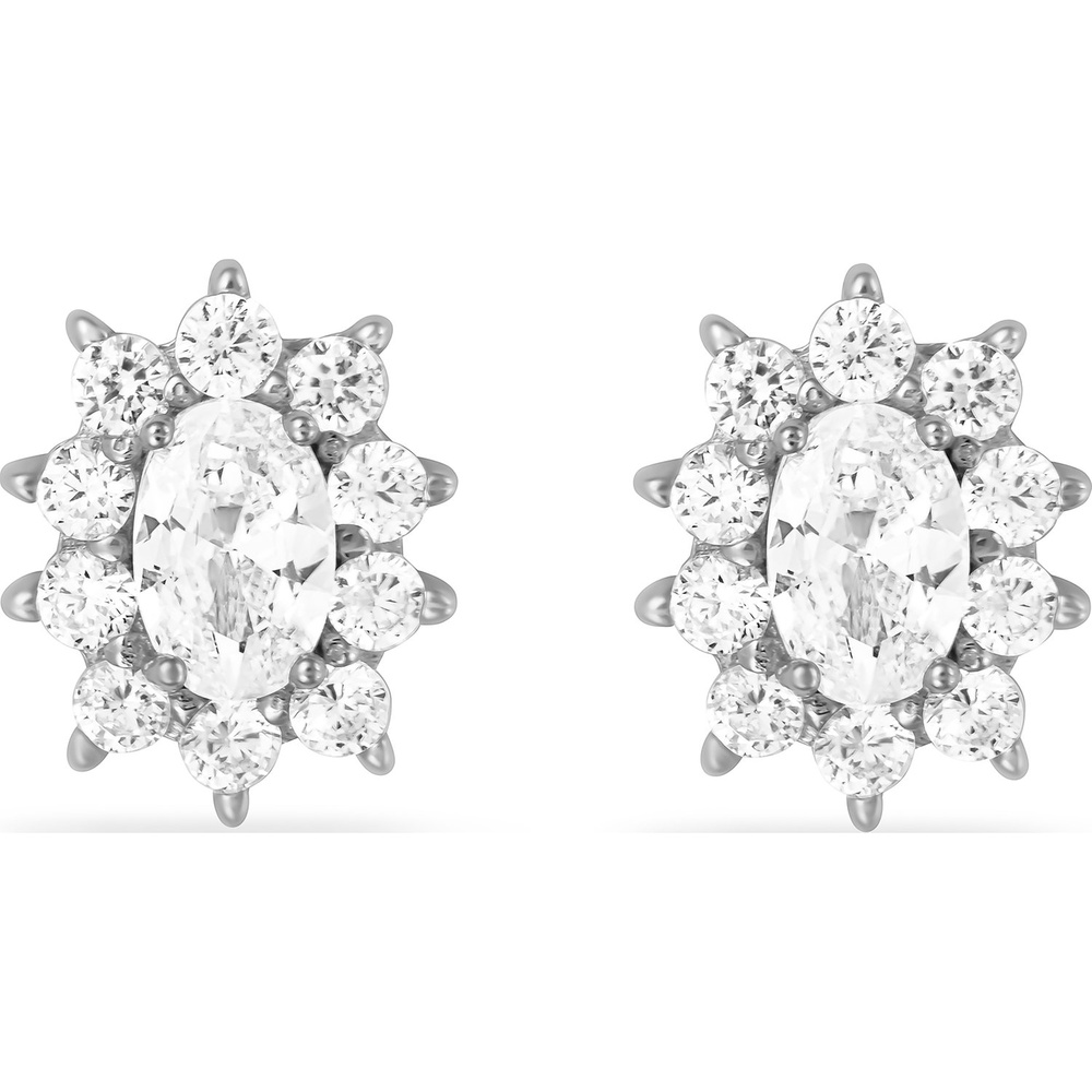 FAVS Boucles d'oreilles à fermoir à poussette 925 Argent Boucles d'oreilles
