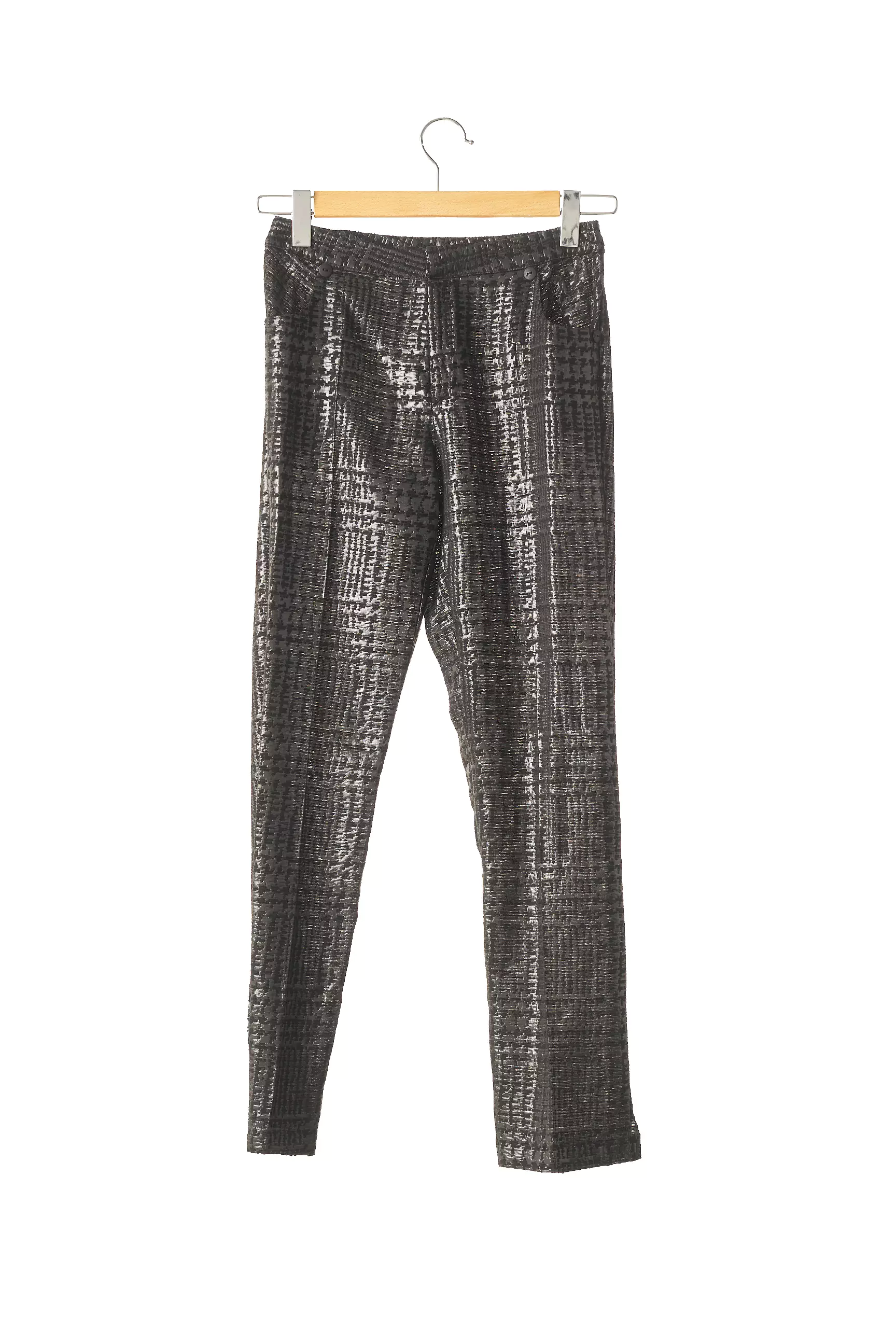 Jean Marc Lothon Pantalons Droits Femme couleur gris