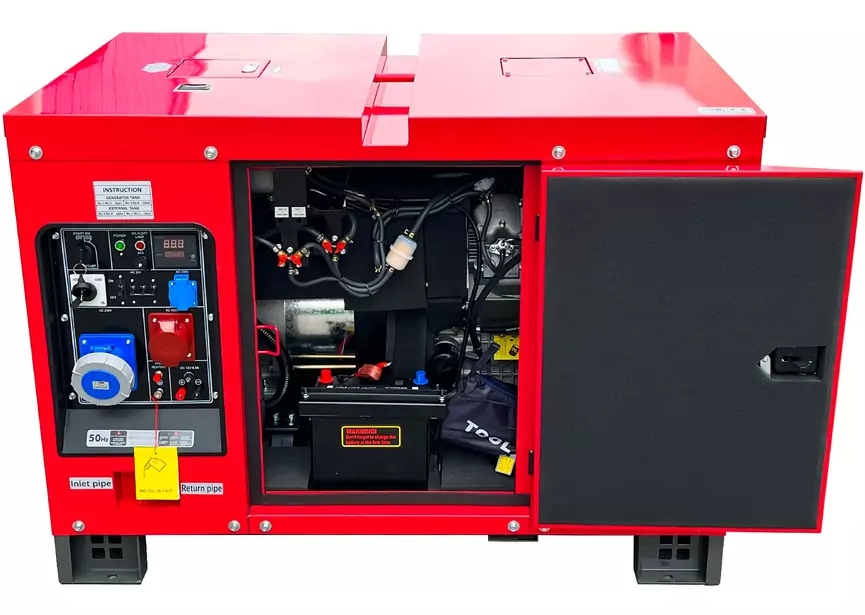 Метал Воркс ДГ150ЕППАК2 ДГ150ЕП дизел генератор 15 kW + резервоар за дизел 12V