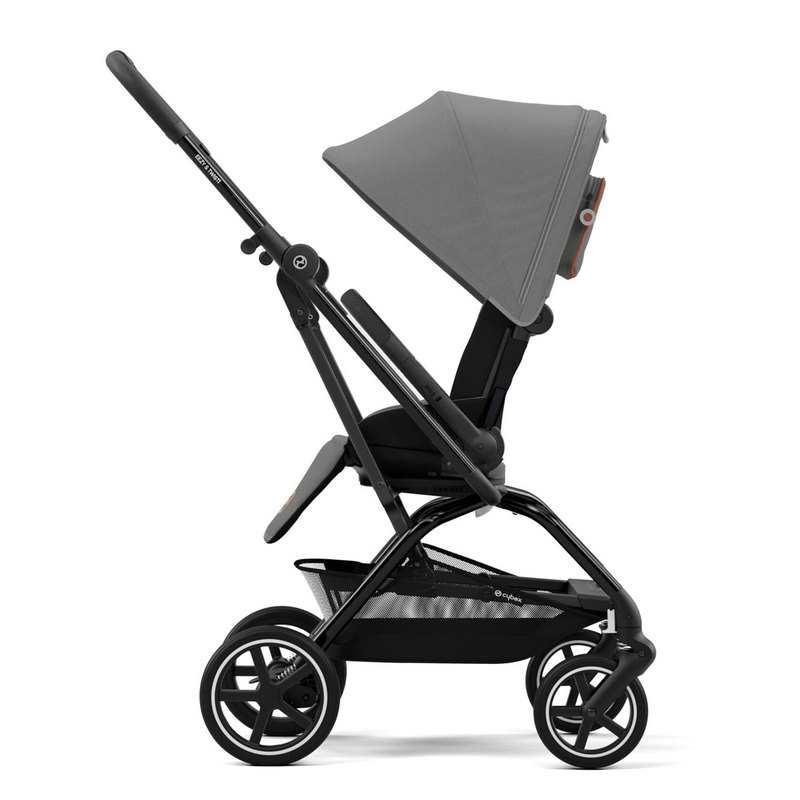 Poussette compacte Eezy Twist+ 2 Lava grey châssis black Cybex