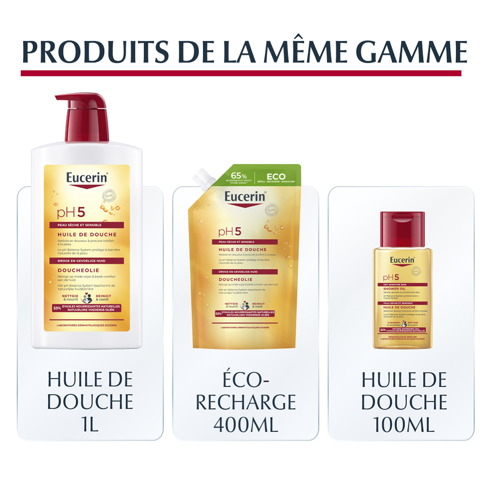 eucerin EUCERIN pH5 Huile de Douche 400ml Huile de douche