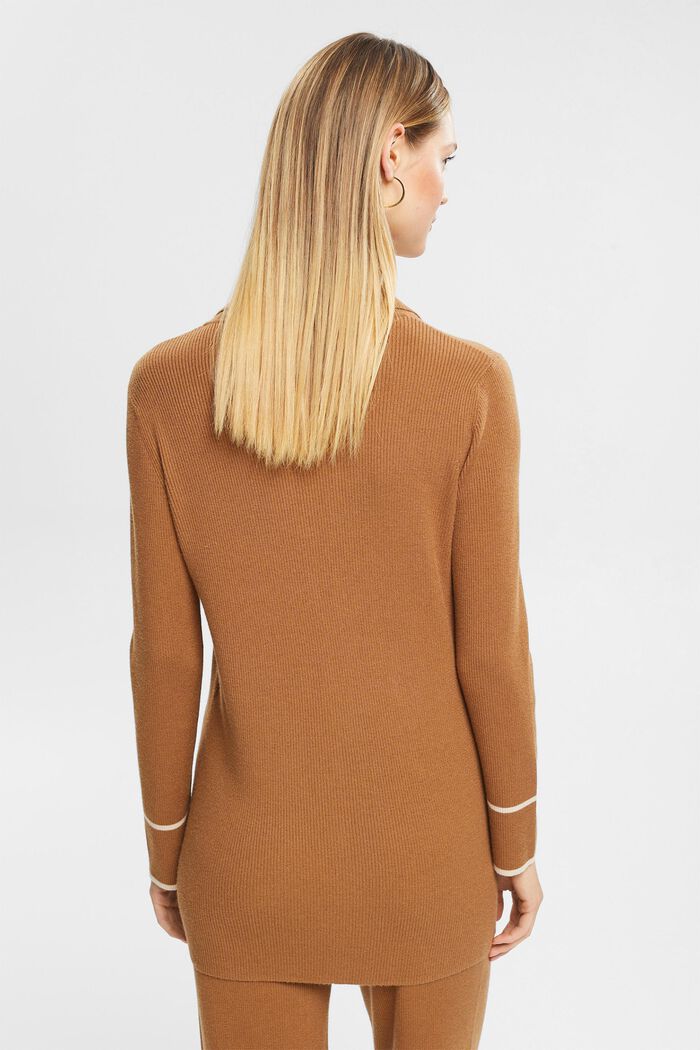 Gerippter Cardigan, LENZING™ ECOVERO™