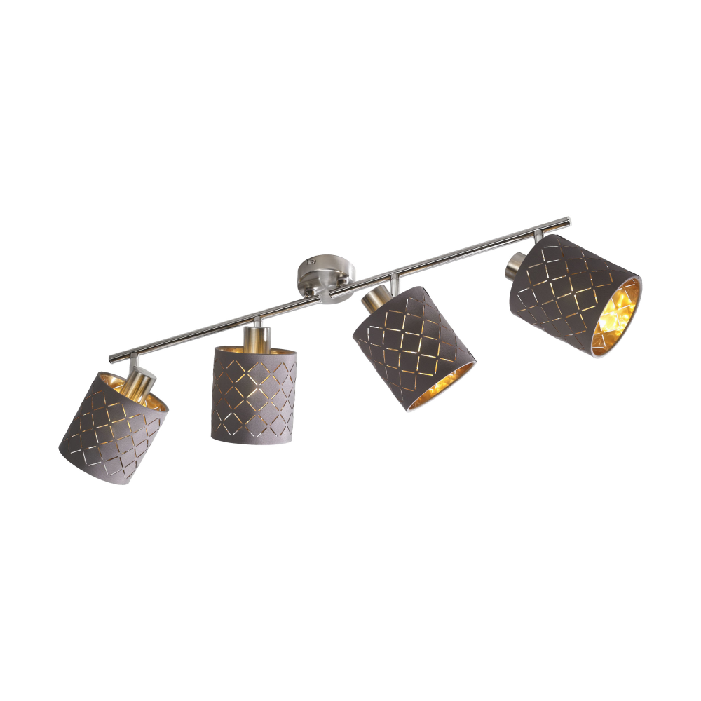 Deckenspot Charming Nickel matt