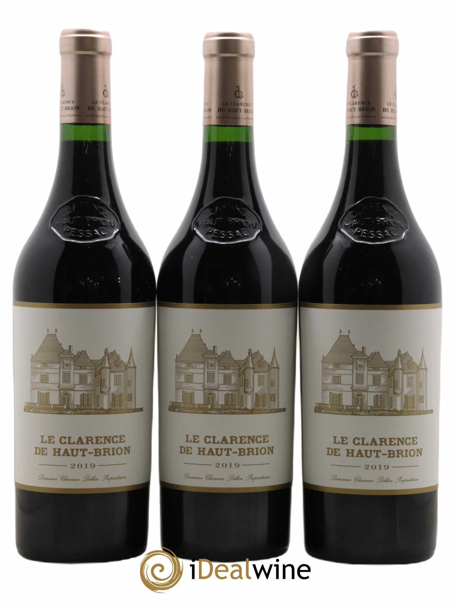Clarence (Bahans) de Haut-Brion Second Vin  2019 - Lot de 6 Bouteilles