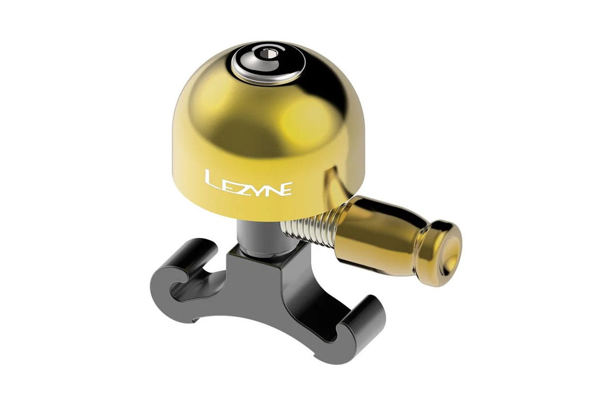 Lezyne Fahrradklingel Classic Brass - Medium