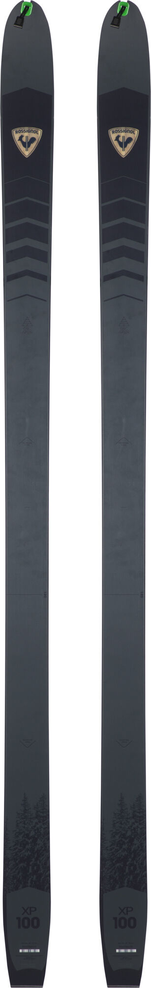 Skis de fond Backcountry unisexe XP 100 Positrack