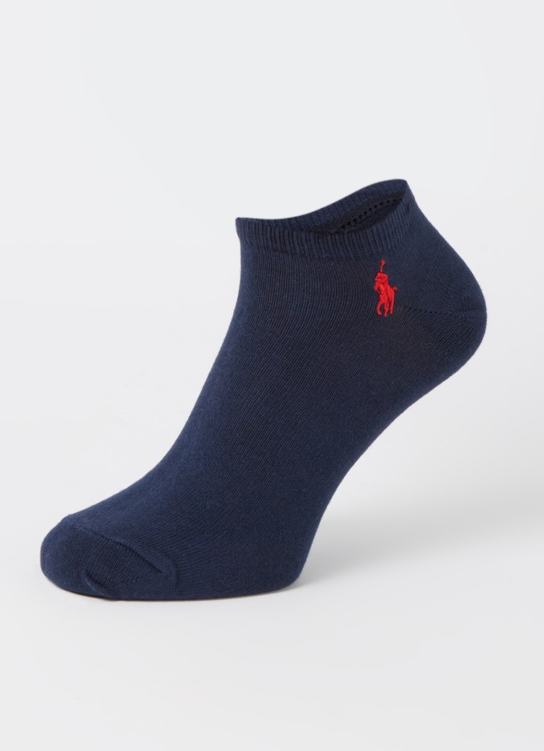 Set de 3 perechi de teniși Ralph Lauren cu logo brodat
