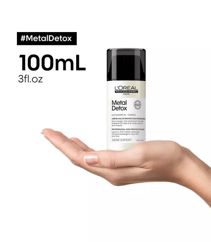 CRÈME HAUTE PROTECTION SANS RINÇAGE Metal Detox
