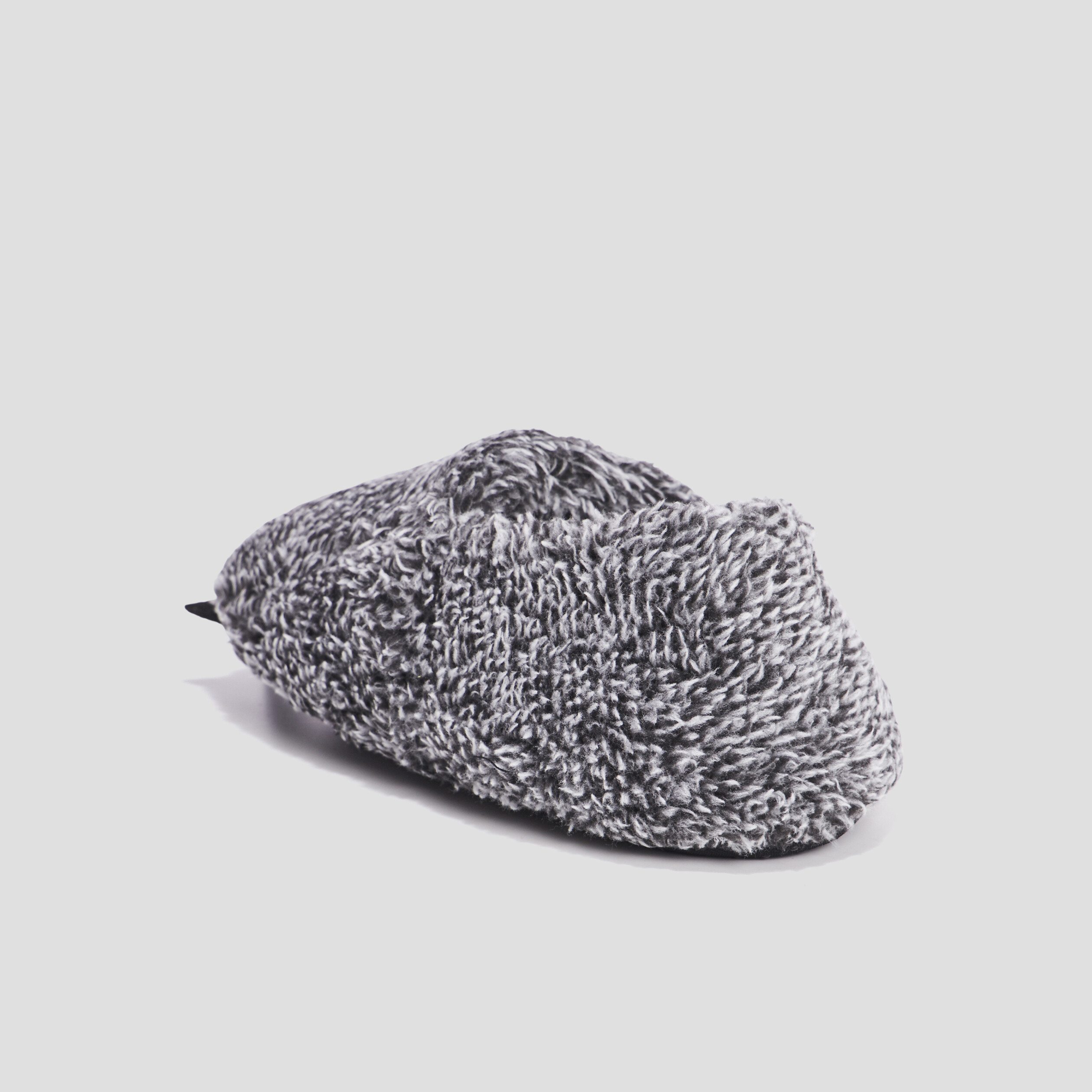 Chaussons sans gêne fourrure gris garçon | La Halle