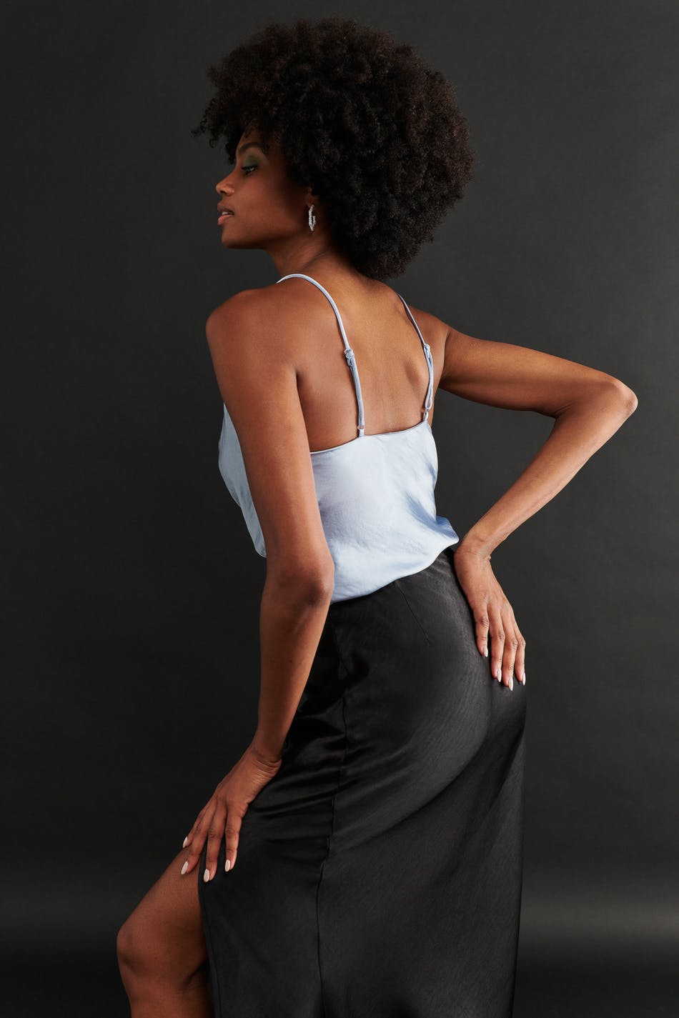 Sandra cowlneck singlet