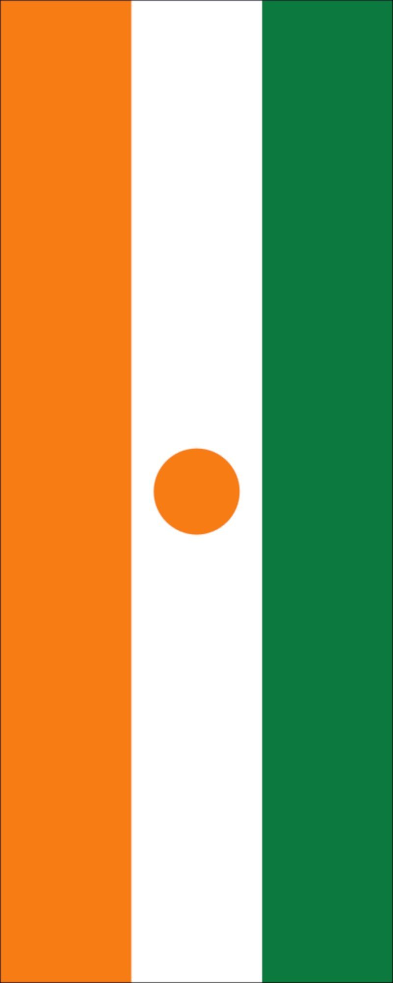 flaggenmeer Flagge Flagge Niger 110 g/m² Hochformat