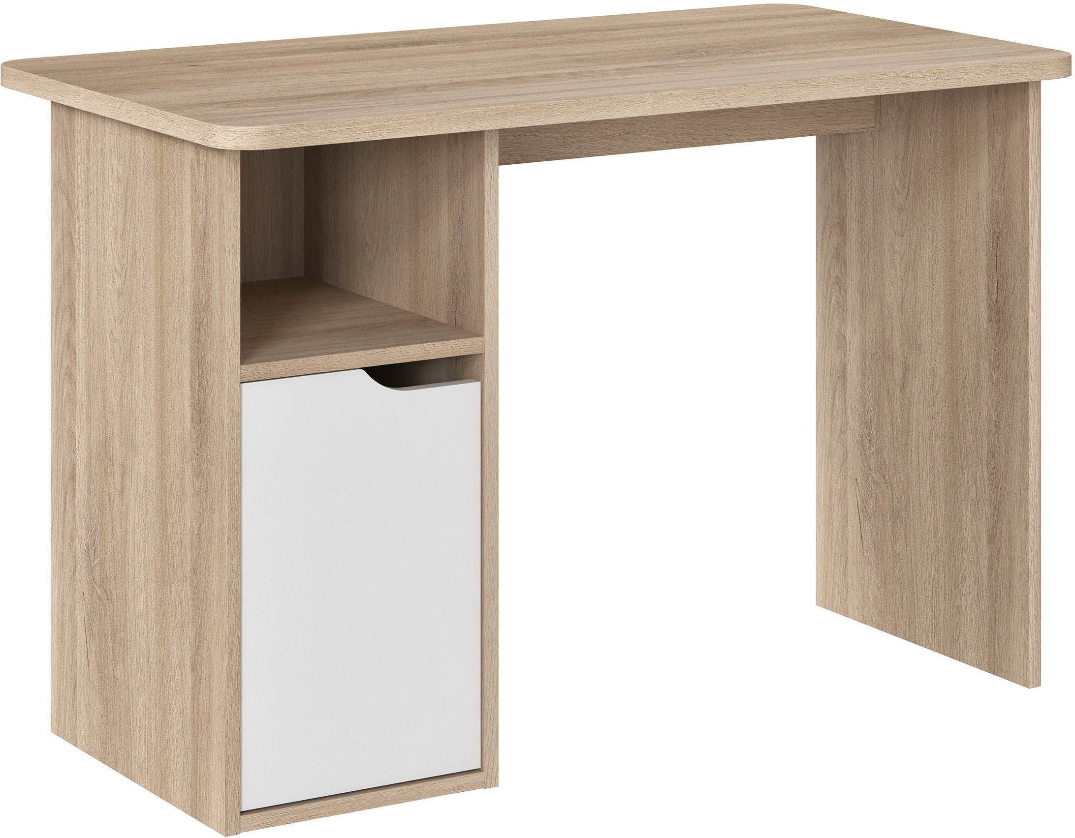 Galipette Bettanlage Sasha, (5-St), bestehend aus Bett, Regal, Kommode, Schreibtisch & Ablage