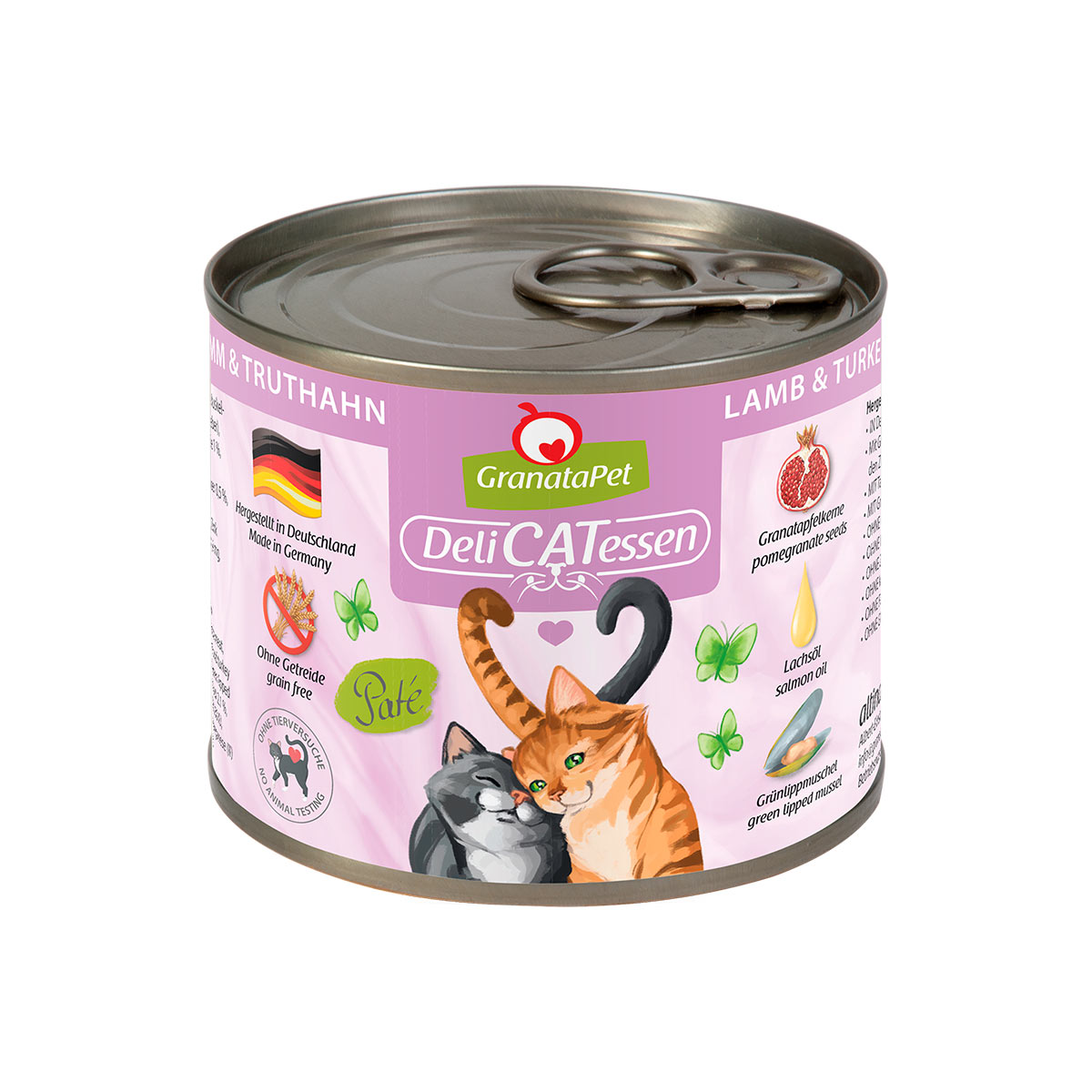 GranataPet Katze - Delicatessen Dose Lamm & Truthahn