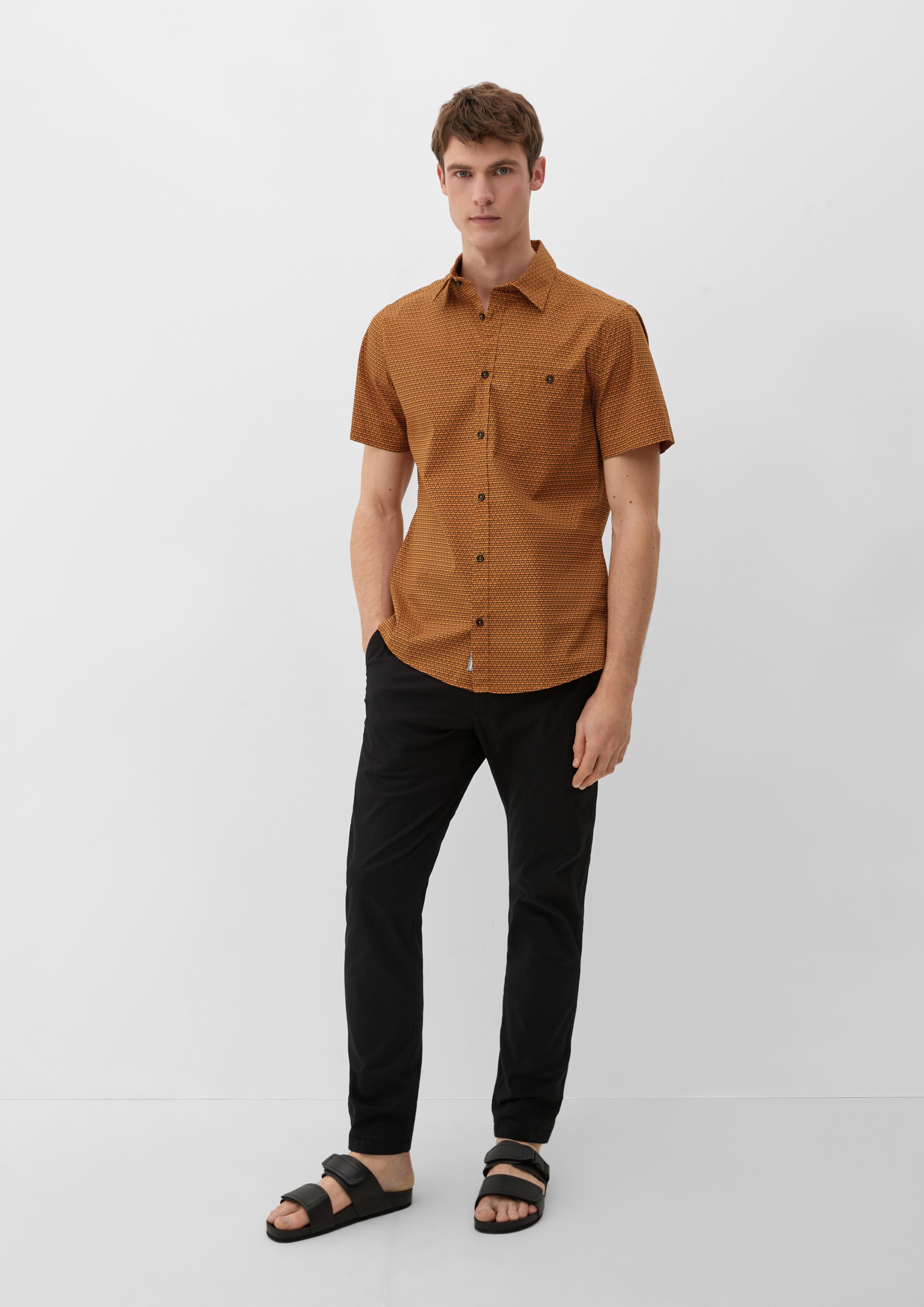 Slim Fit: Hemd mit Allover-Muster  2127473-22A5