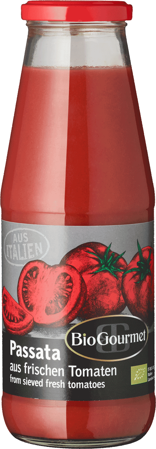 BioGourmet Tomatensauce Passata Pur 680 gr.