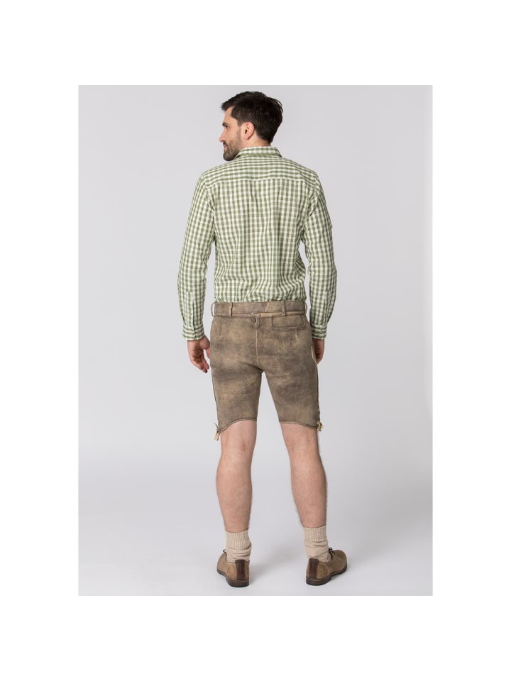 Stockerpoint Lederhose Girgl in braun günstig kaufen