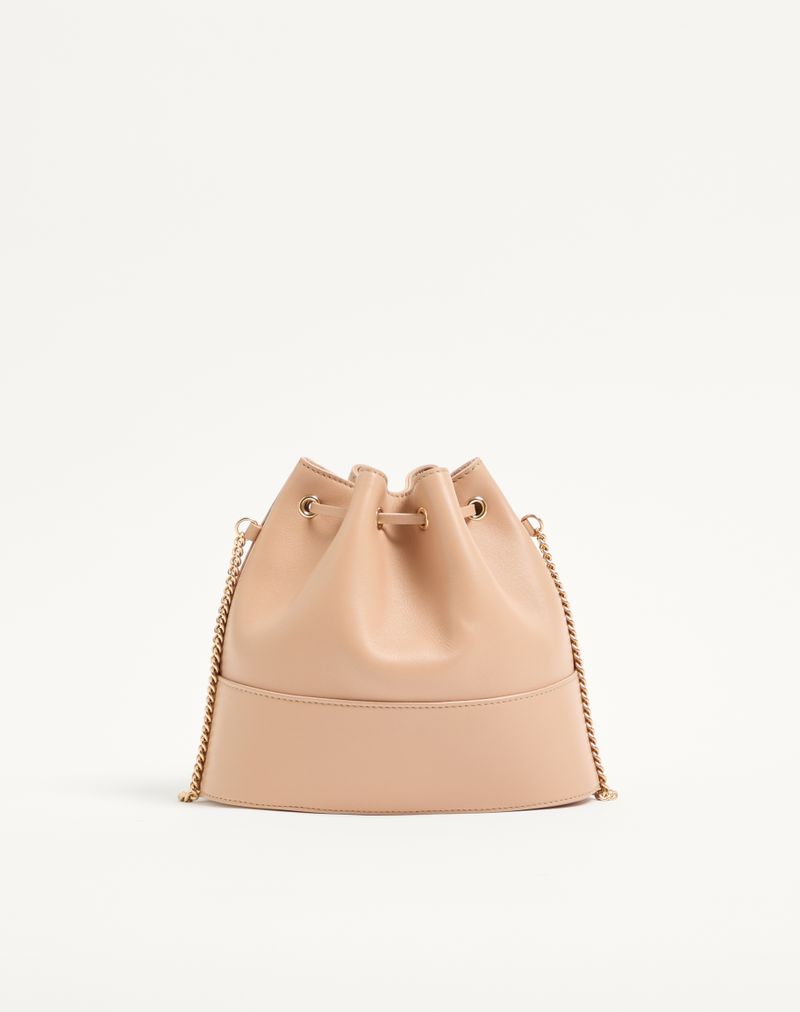 VLogo Signature Mini Nappa Bucket Bag