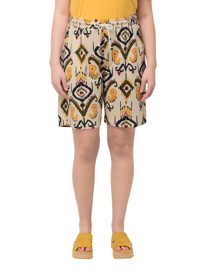 Ulla Popken Shorts in perlweiß günstig kaufen