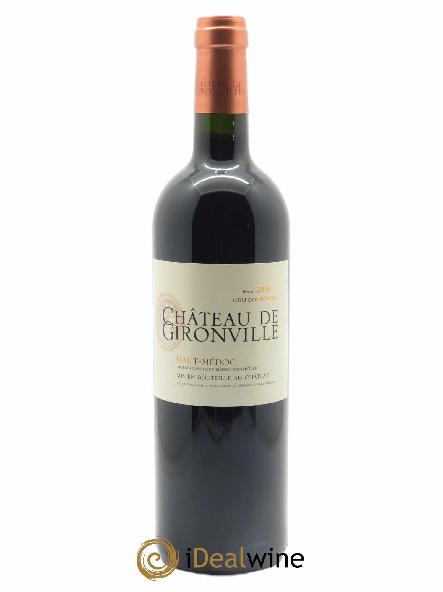 Château Gironville  2018 - Lot de 1 Bouteille