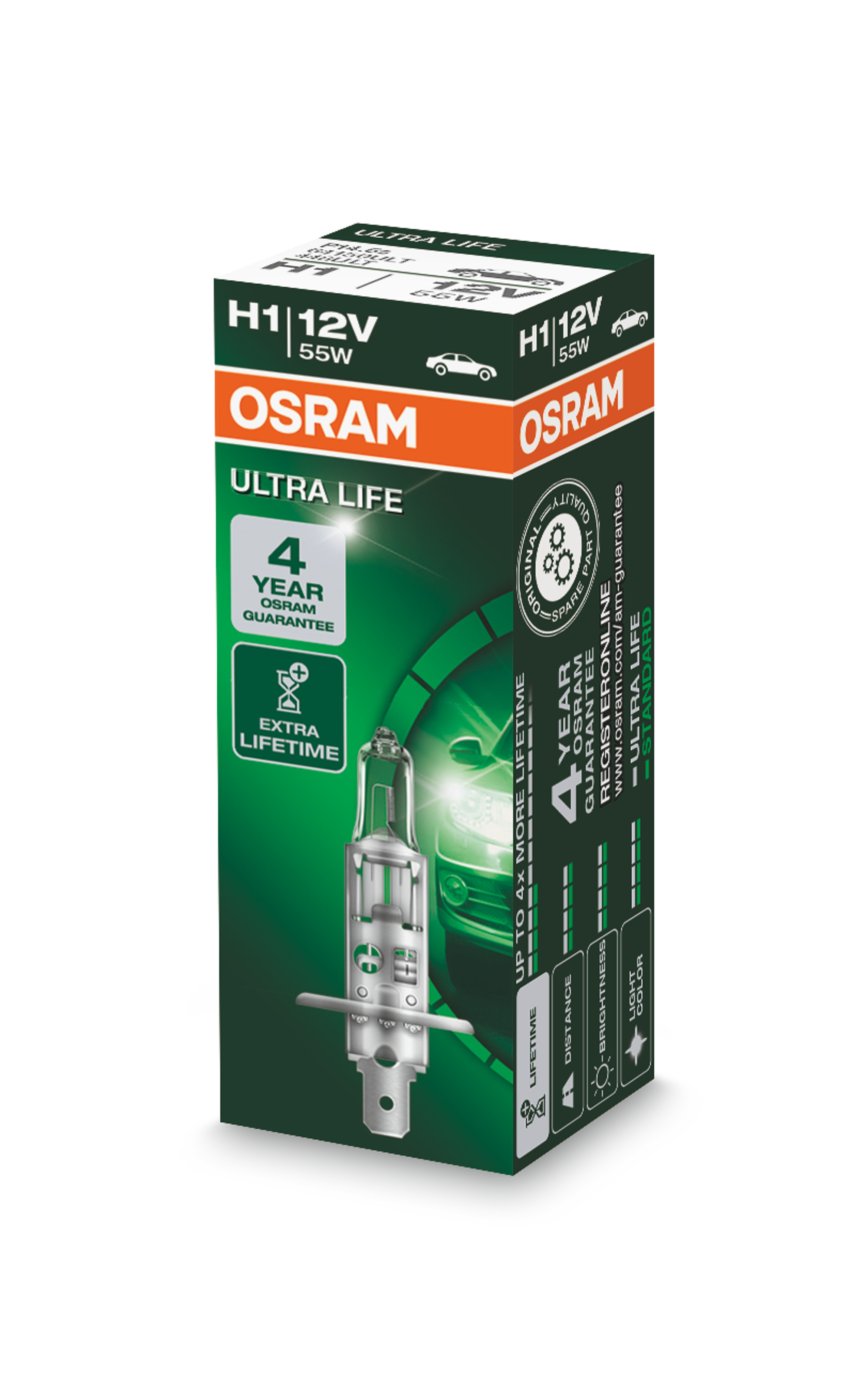 OSRAM ULTRALIFE® H1 12V DUOBOX - ATU