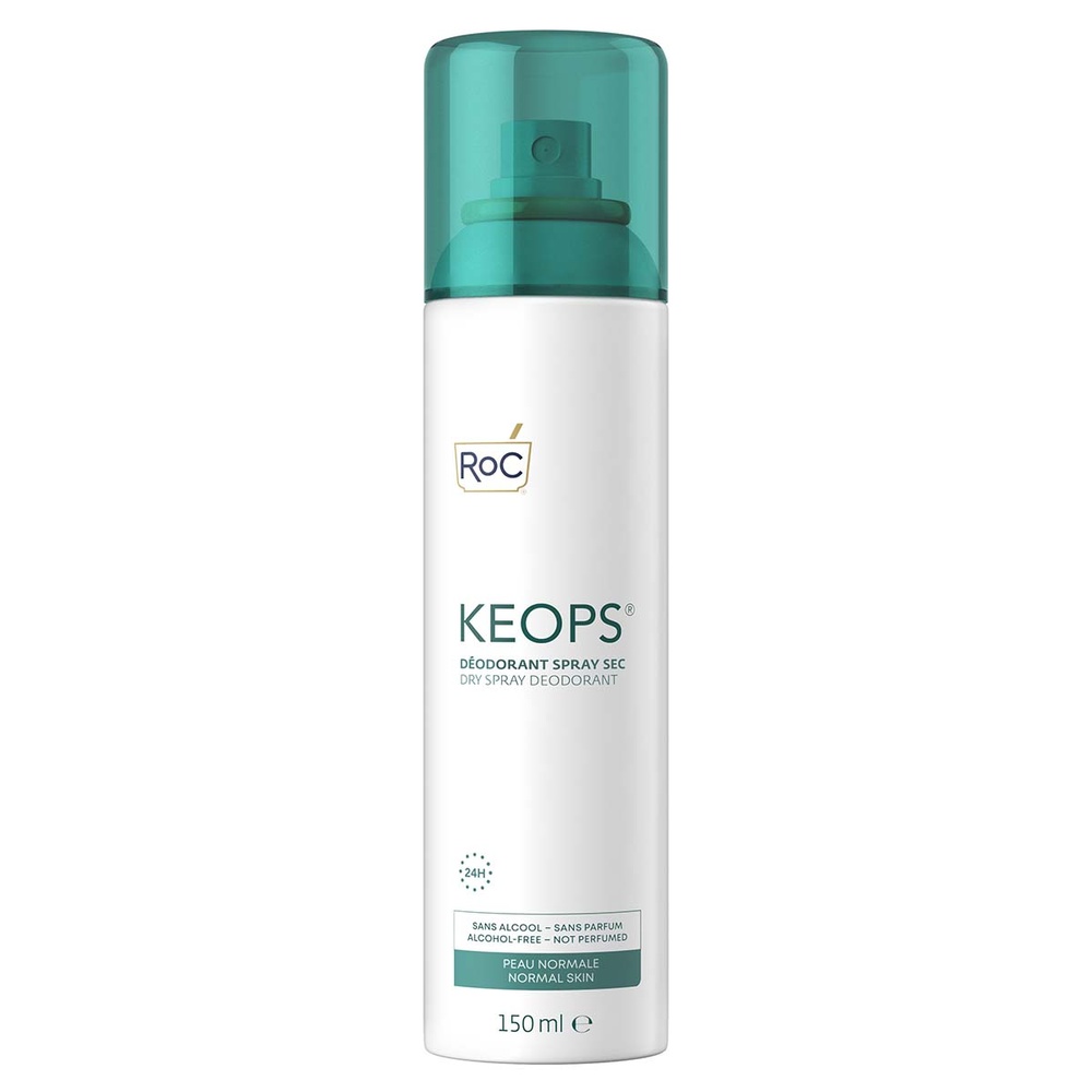 roc RoC Keops Déodorant Spray Sec 24h 150ml Déodorant