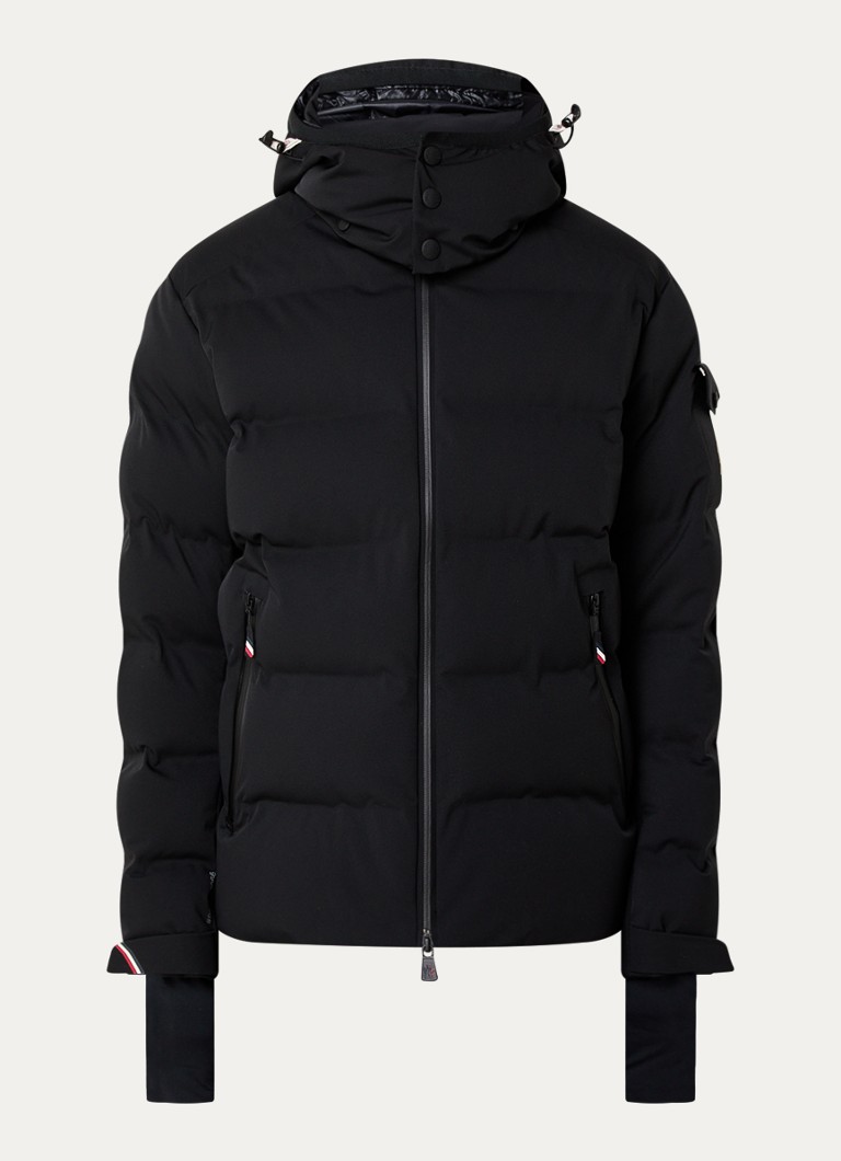 Moncler Montgetech -hiihtotakki irrotettavalla hupulla ja vetoketjullisilla taskuilla