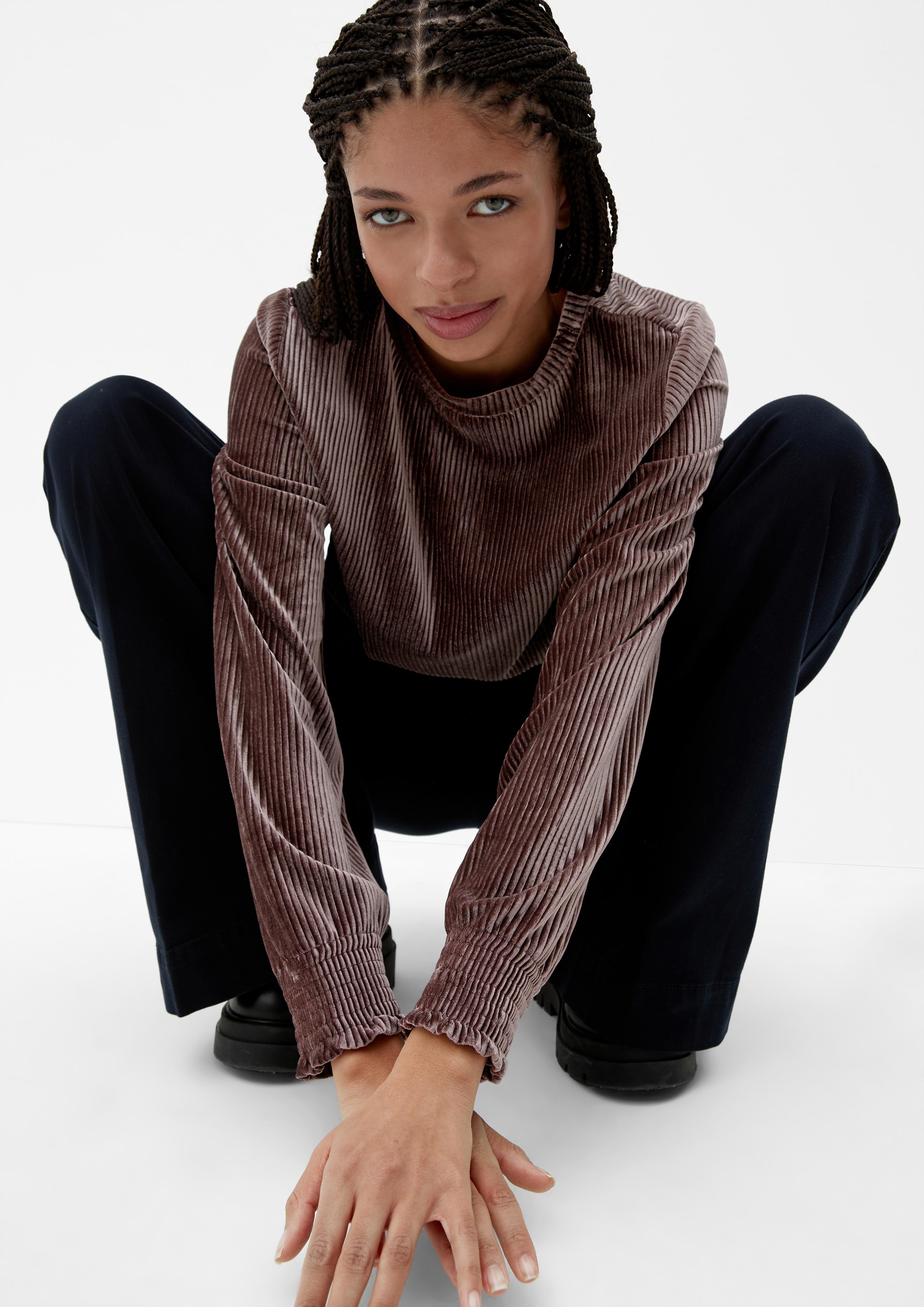 Longsleeve mit Smokdetails  2126087-4988