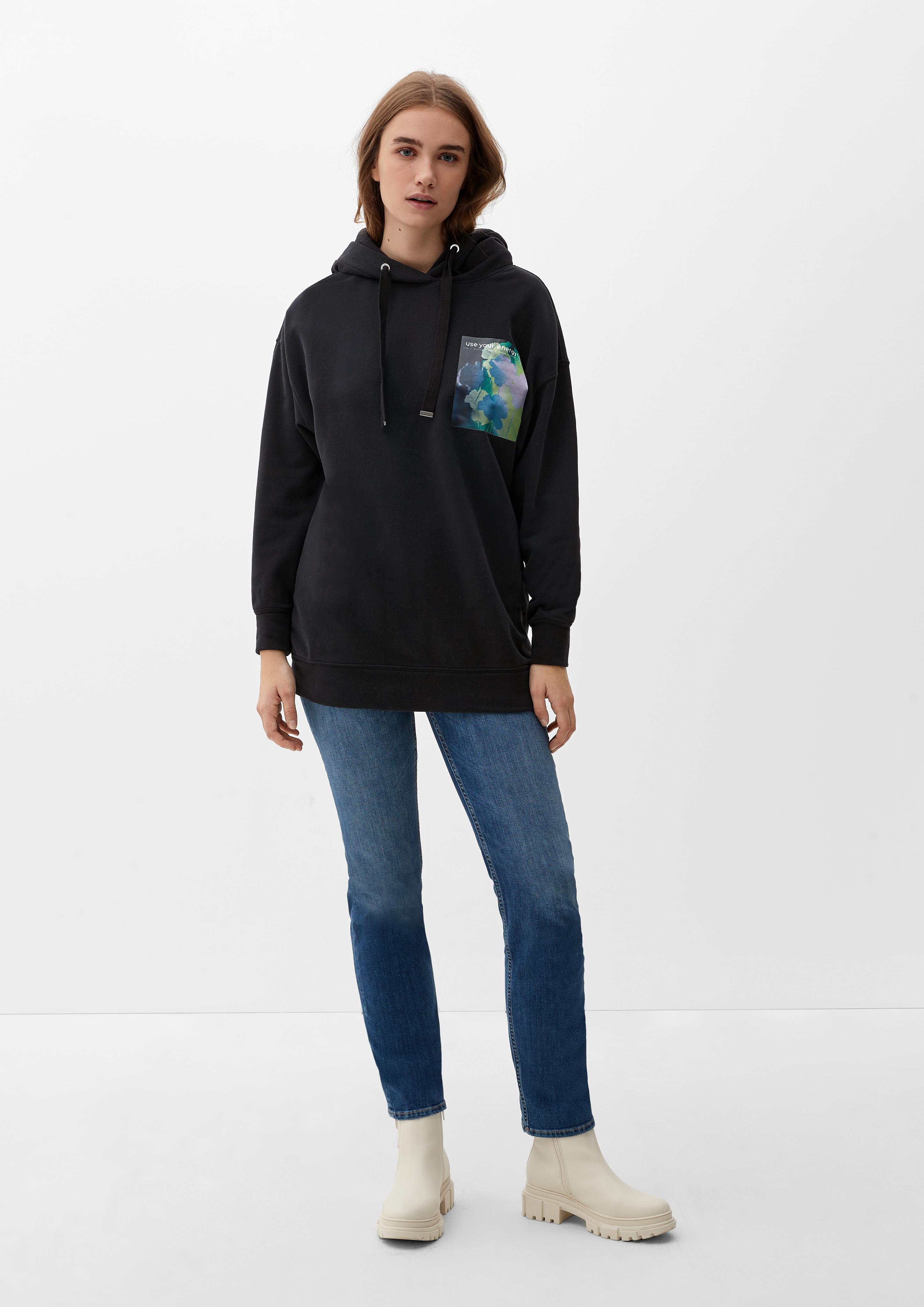Sweatshirt mit Frontprint  2122571-99D0