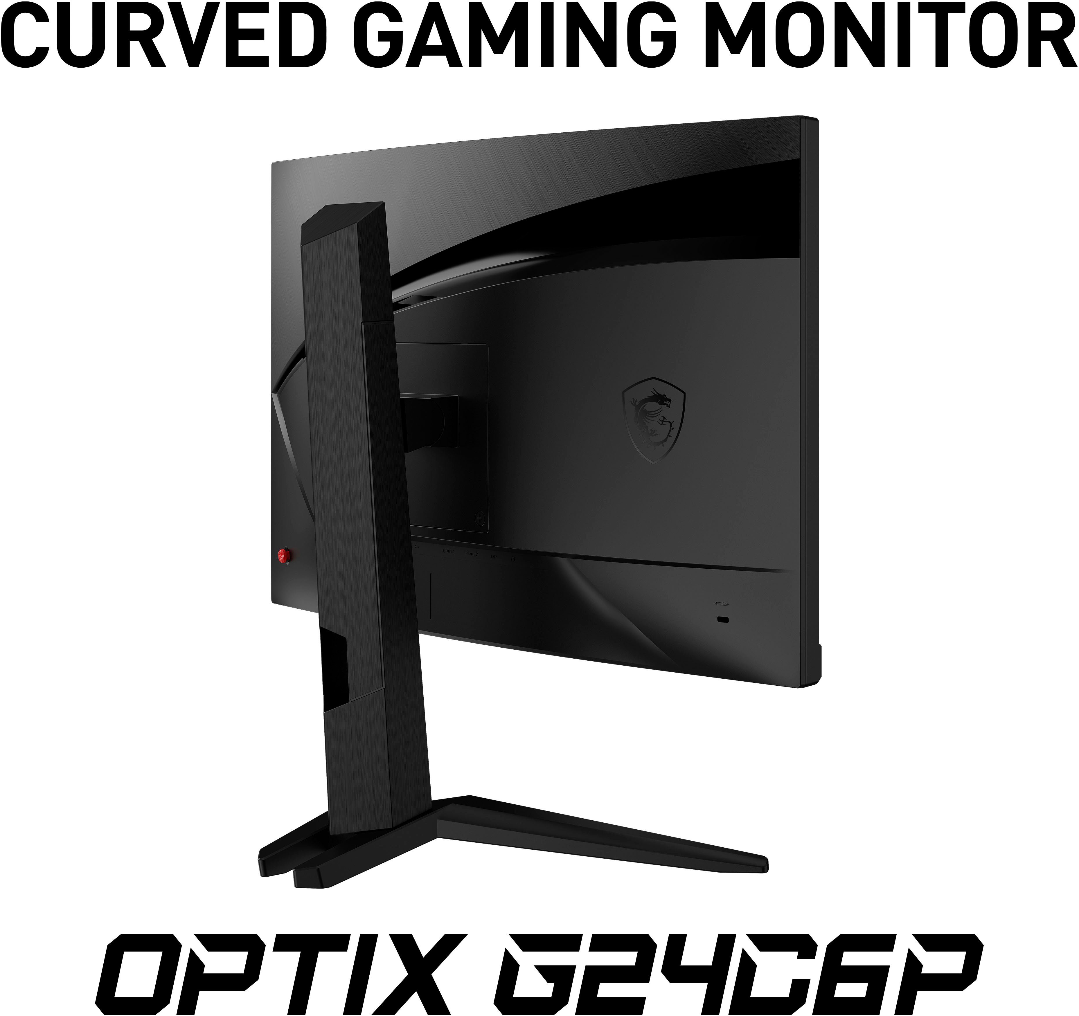 MSI Optix G24C6P Curved-Gaming-LED-Monitor (60 cm/24 