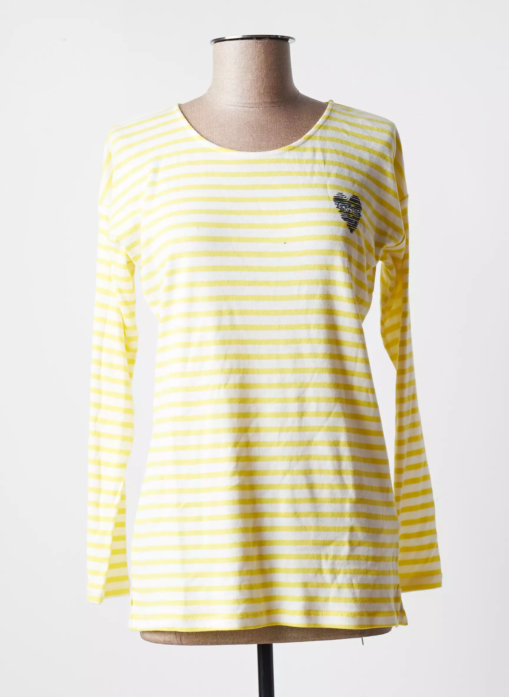 Garcia Tshirts Femme couleur jaune