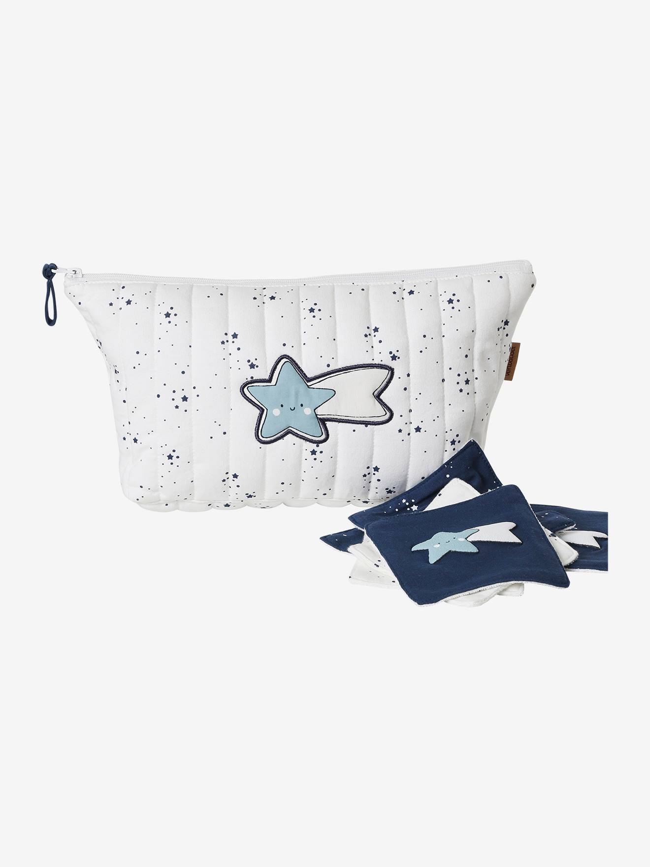Trousse de toilette enfant en coton champêtre