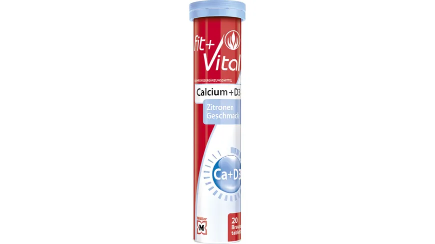 Fit + Vital Calcium + D3 Brause 20 cm