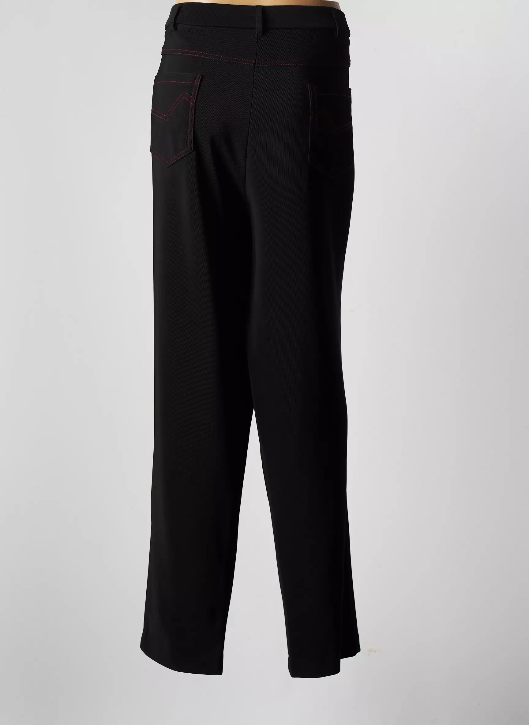 Griffon Pantalons Droits Femme couleur noir