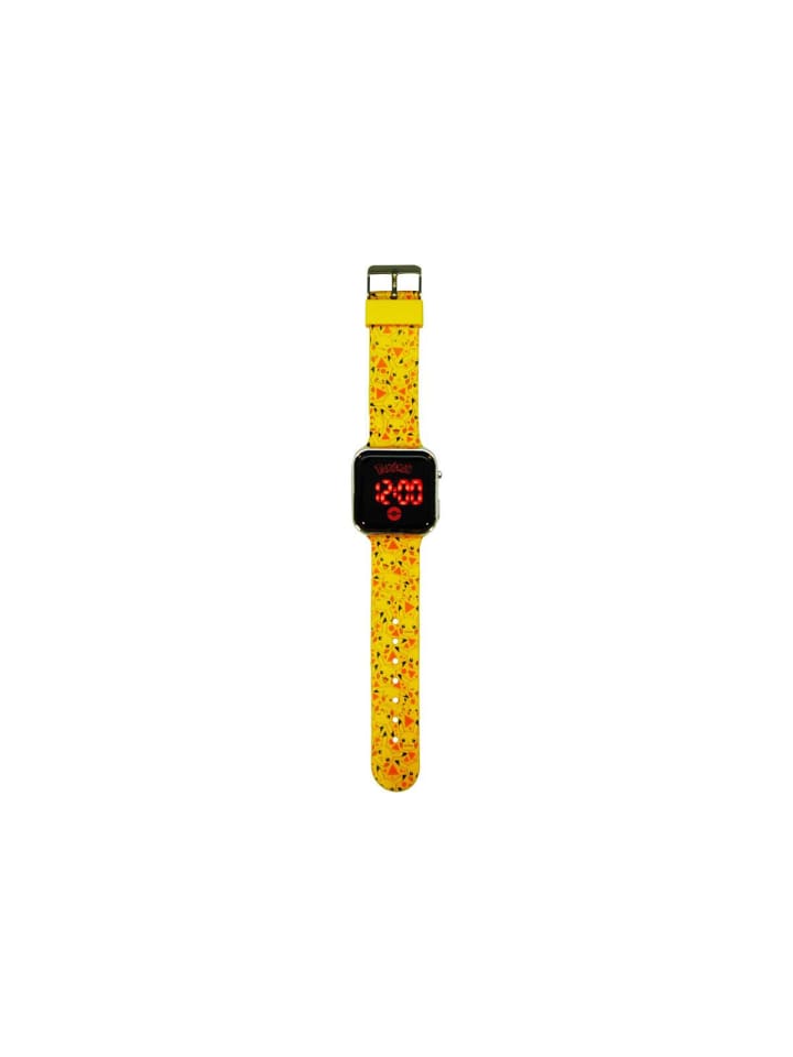 Pokémon Pokémon LED Uhr Pikachu Design für Kinder Armbanduhr in Gelb günstig kaufen onesize