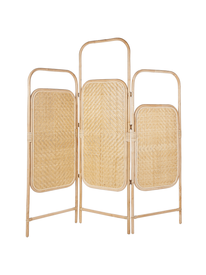 Beliani Paravent CARPI in /Beige - (W) 166 x (H) 180 x (L) 3 cm günstig kaufen onesize