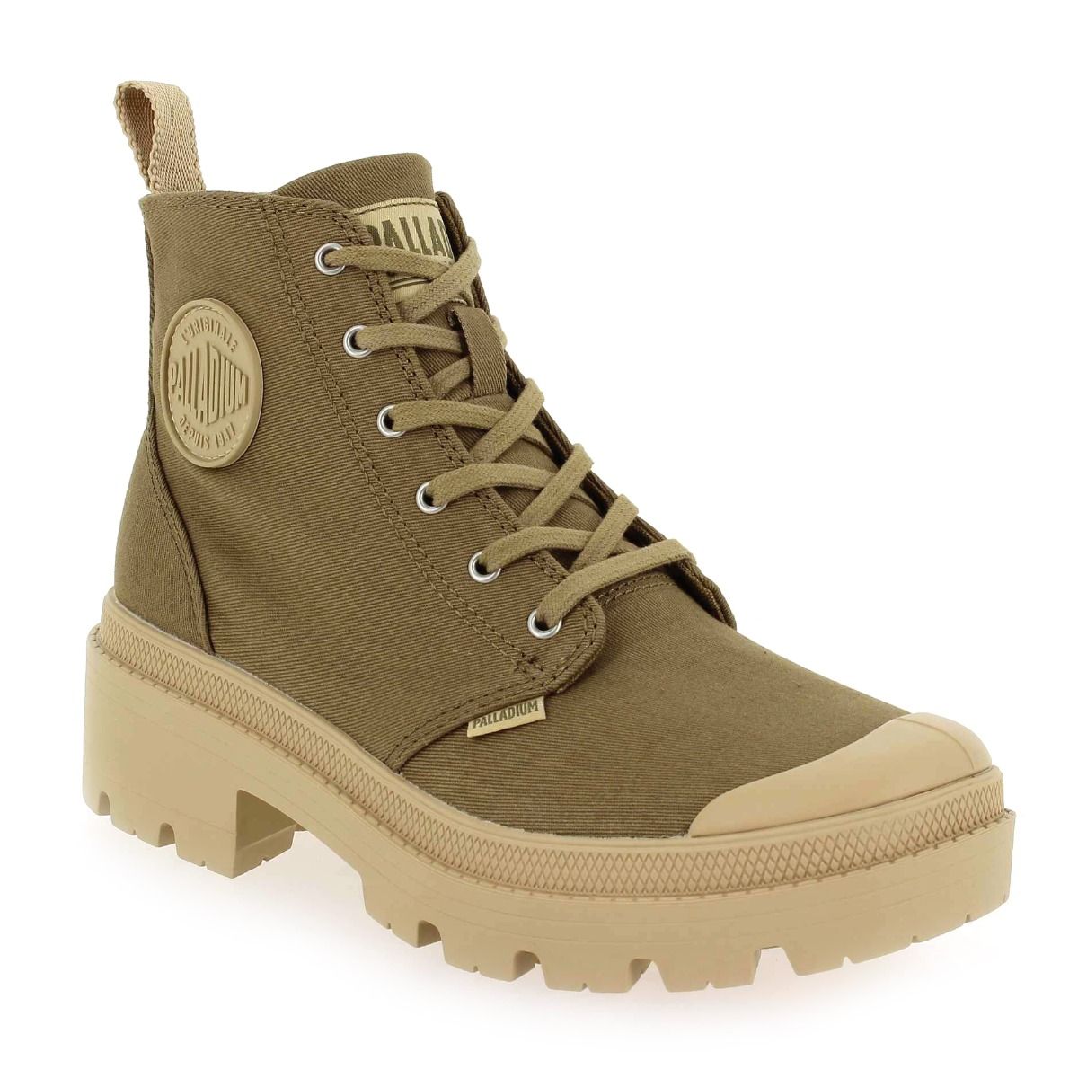 Palladium  PALABASE TWILL - Kaki