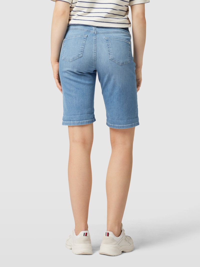 Bermudas in Denim-Optik in blau