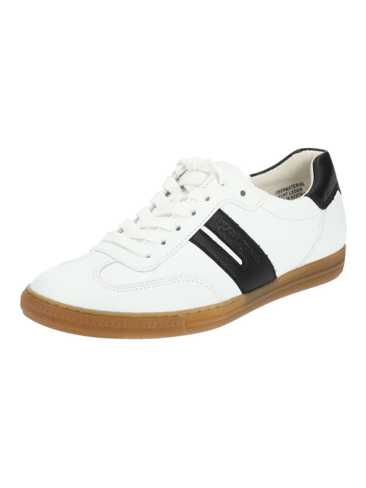 Paul Green Sneaker in Weiß/Schwarz günstig kaufen