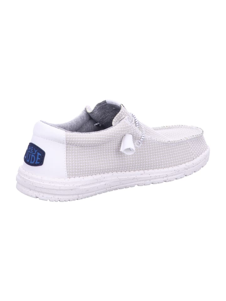 Hey Dude Herren Halbschuhe Wendy Sport in Weiß günstig kaufen