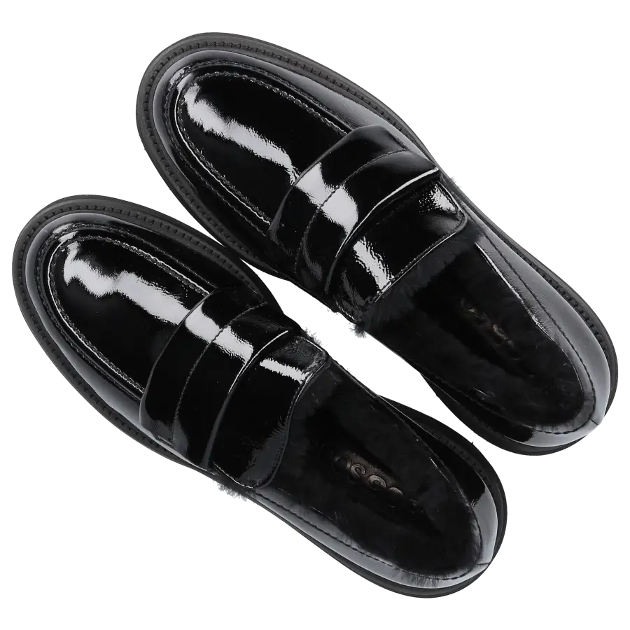 305 SOBE - Loafer CHAPLIN Lackleder - schwarz