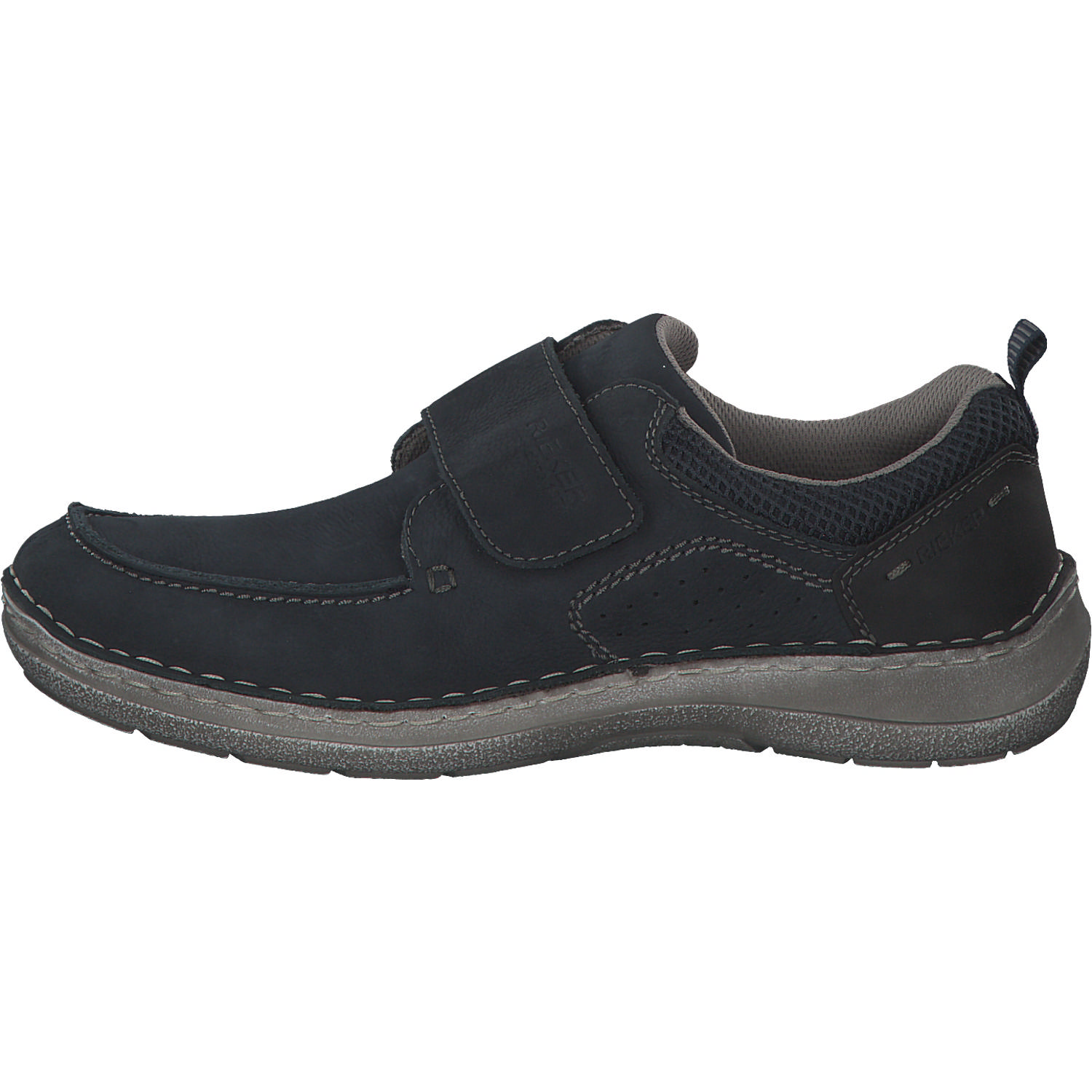 Rieker 03058, Klassische Halbschuhe, Herren, pazifik/atlantis/schwarz