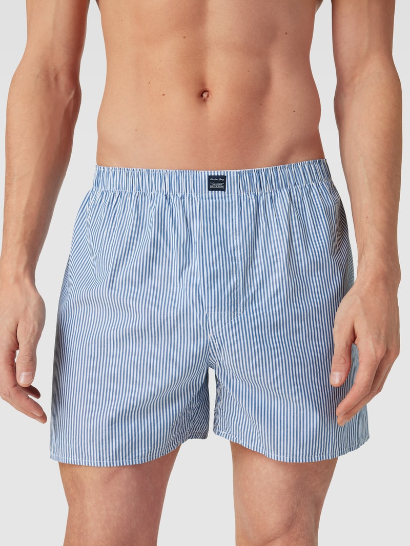 Boxershorts mit Streifenmuster im 3er-Pack in royalblau