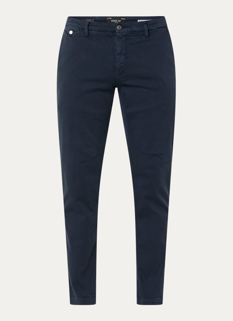 Replay Benni regular fit chino with side pockets